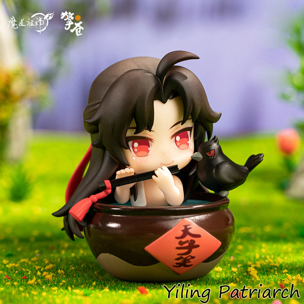 Official MDZS Figure A Song of Summber Bath, Wei Wuxian Figure, CQL Figure, Mo Dao Zu Shi, the Untamed