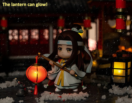 Deluxe Official MDZS Spring Festival Figure, Mo Dao Zu Shi Figure, Chen Qing Ling, Wei Wuxian Figure, Lan Wangji Figure, MDZS, CQL, the Untamed