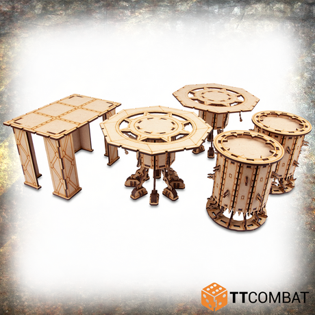 TTCombat Tabletop Scenics - Industrial Hive Sector Nihilus: Industrial Complex