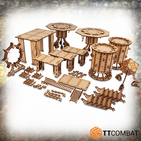 TTCombat Tabletop Scenics - Industrial Hive Sector Nihilus: Industrial Complex
