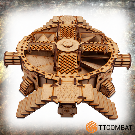 TTCombat Tabletop Scenics - Industrial Hive Sector 4: Mega Turbine