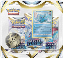 Load image into Gallery viewer, Pokemon TCG Sword &amp; Shield 12 Silver Tempest 3 Pack Blister
