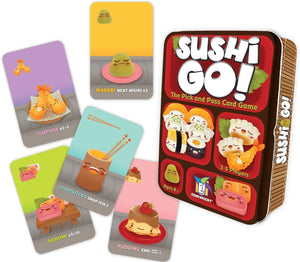 Sushi Go! Velg og pass-kortspillet