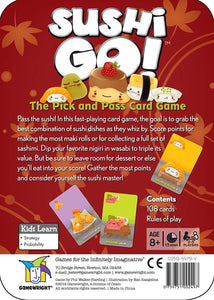 Sushi Go! Velg og pass-kortspillet