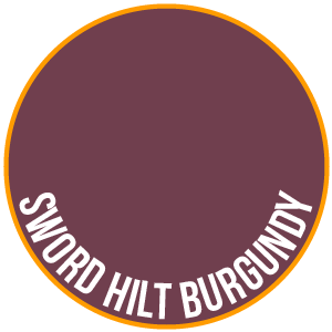Two Thin Coats Sword Hilt Burgundy