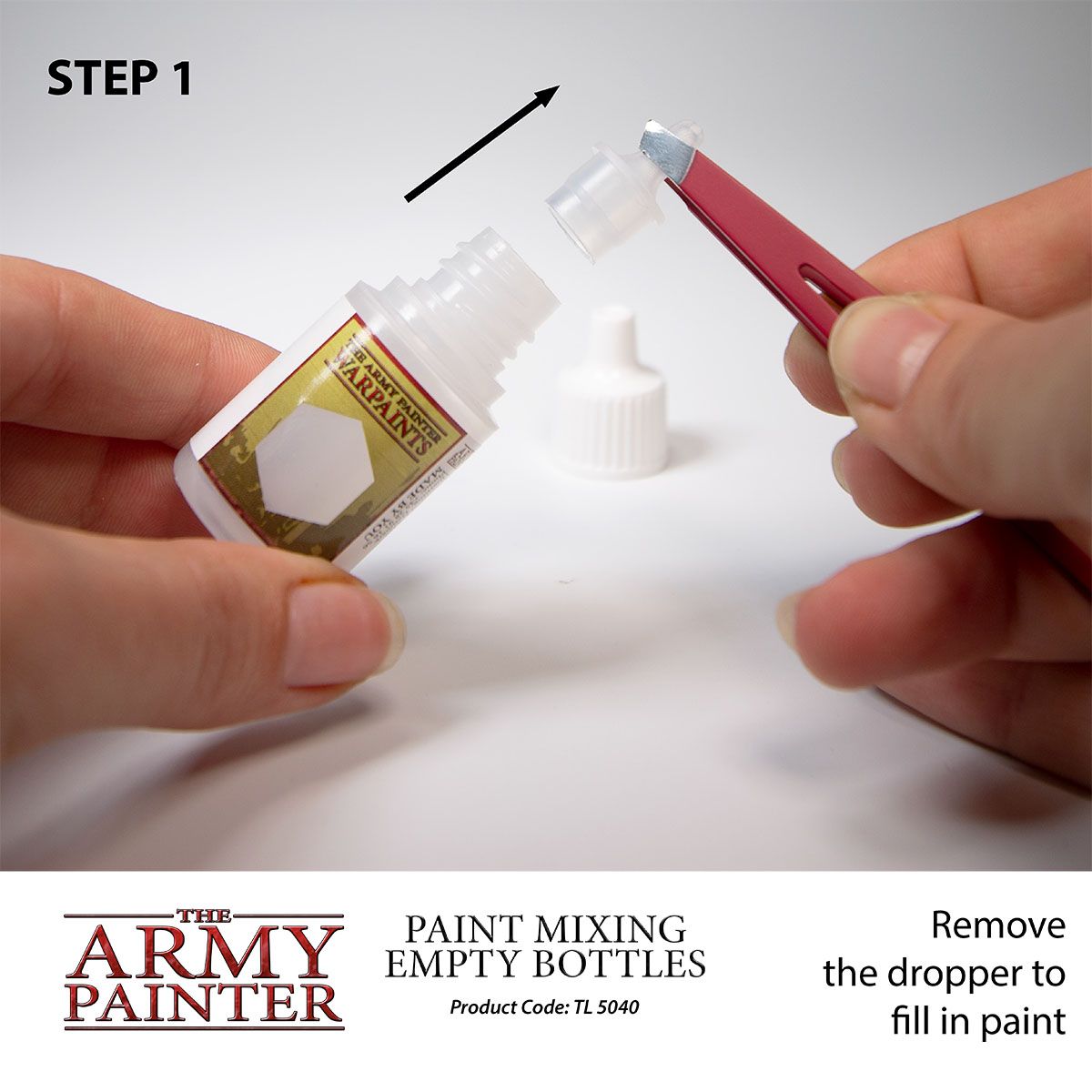 The Army Painter Empty Paint Mixing Bottles