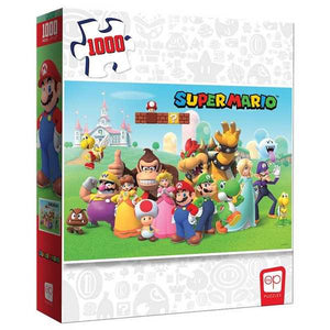 Super Mario Mushroom Kingdom 1000 Piece Jigsaw Puzzle