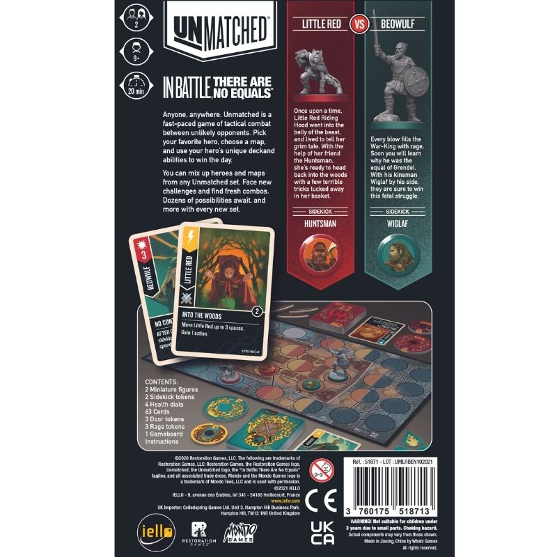Unmatched Little Red Riding Hood vs Beowulf