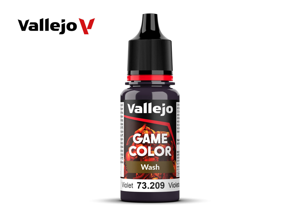 Vallejo Game Color Wash Violet 73.209 18ml