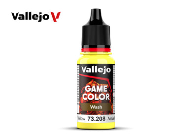 Vallejo Game Color Wash Yellow 73.208 18ml