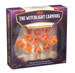 Dungeons and Dragons Witchlight Carnival Würfelset