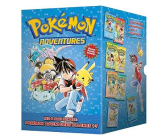 Pokémon-Abenteuer-Boxset in Rot und Blau