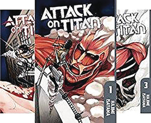 Attack on Titan sesong 1 bokssett bind 1