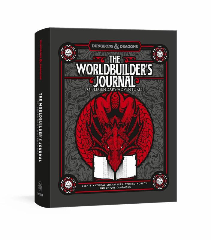 Dungeons & Dragons Worldbuilder's Journal to Legendary Adventures