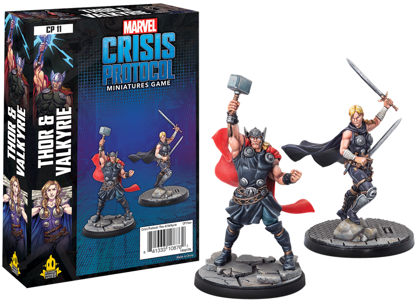 Marvel: Crisis Protocol- Thor and Valkyrie