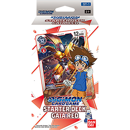 Digimon Card Game Gaia Red Starter Deck ST-1