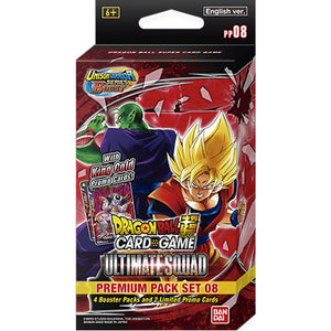 Dragon Ball Super Kartenspiel Premium Pack Set 08 Ultimate Squad