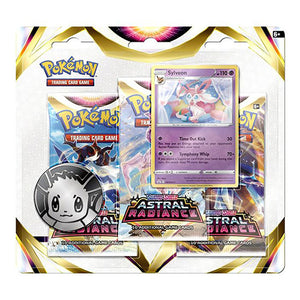 Pokemon TCG Sword & Shield 10 Astral Radiance 3-Pack Booster