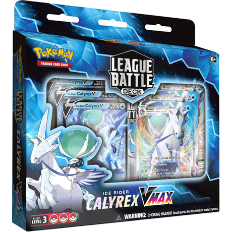 Pokemon TCG Shadow Rider Calyrex VMAX / Ice Rider Calyrex VMAX League Battle Deck