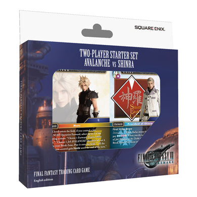 Final Fantasy TCG Two Player Starter Set: Avalanche vs Shinra