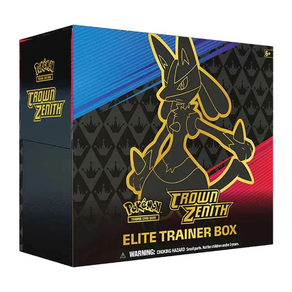 Pokemon TCG Sword & Shield 12.5 Crown Zenith Elite Trainer Box