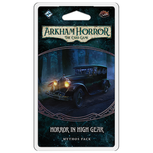 Arkham Horror Kortspillskrekk i High Gear Mythos Pack
