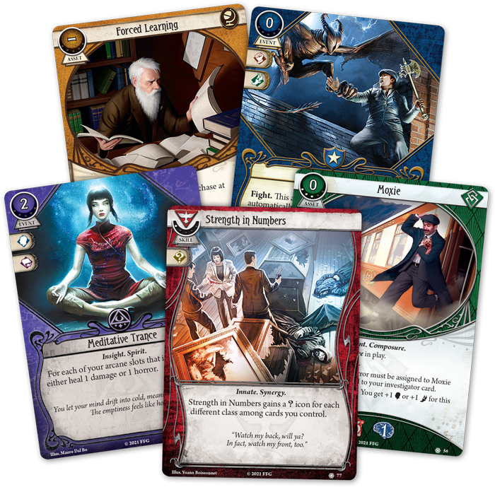 Arkham Horror Card Game Edge of the Earth Investigators