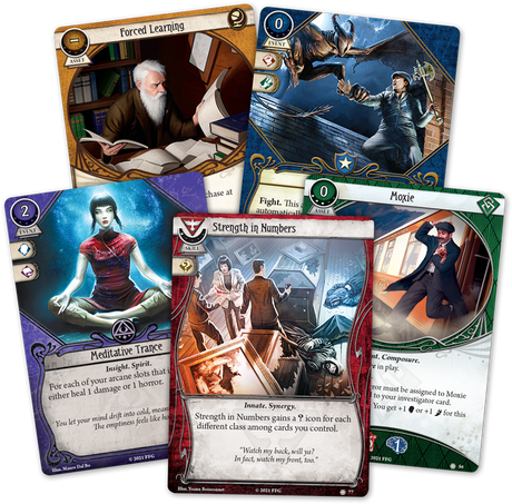 Arkham Horror Card Game Edge of the Earth Investigators