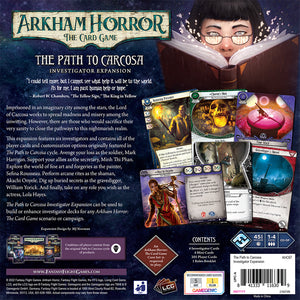 Arkham Horror The Card Game - The Path to Carcosa Investigator Expansion