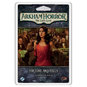 Arkham Horror Kortspelet Fortune and Folly Scenario Pack