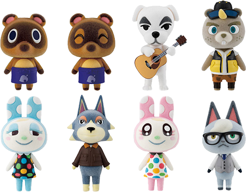 Animal Crossing New Horizons Friends Dolls Complete Collection Set Wave 2