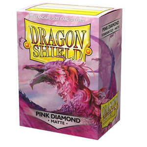 Dragon Shield Matte Sleeves - Pink Diamond (100)