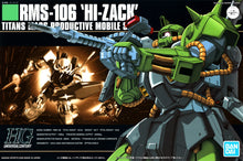 Load image into Gallery viewer, HGUC RMS-106 Hi-Zack 1/144 Model Kit