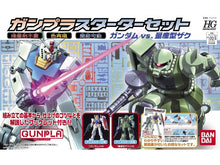Load image into Gallery viewer, HGUC Gunpla Starter Set Gundam vs Zaku II 1/144 Model Kit