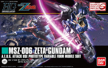 Load image into Gallery viewer, HGUC MSZ-006 Zeta Gundam 1/144 Model Kit