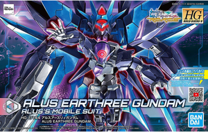HGBDR Gundam Earthree Alus 1/144 Model Kit