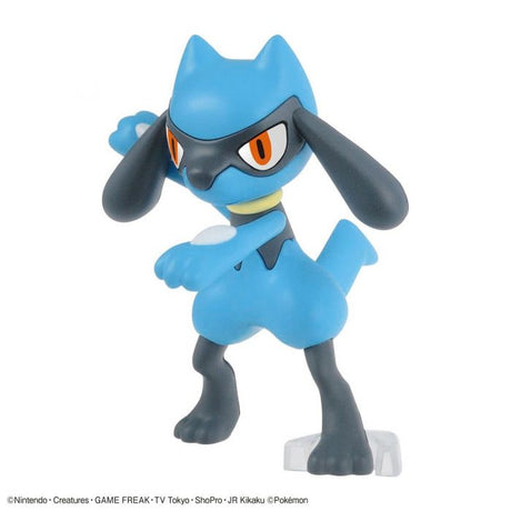 Pokemom Plastic Model Collection Select Series 44 Riolu & Lucario