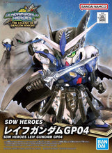 Load image into Gallery viewer, SDW Heroes Leif Gundam GP04 Model Kit