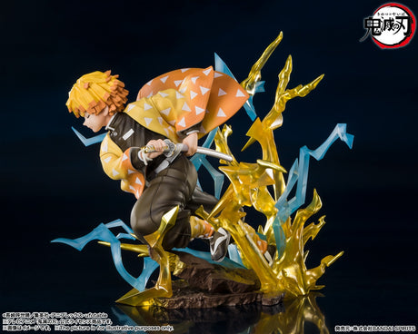 Figuarts Zero Demon Slayer Zenitsu Agatsuma Thunder Flash Statue
