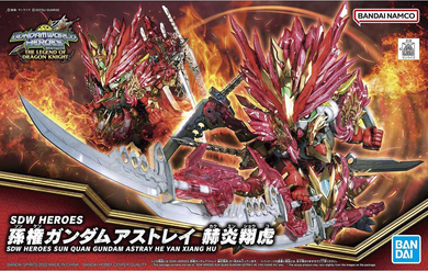 SDW Heroes Sun Quan Gundam Astray He Yan Xiang Hu Model Kit