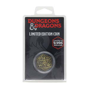 Dungeons & Dragons Limited Edition Premium Coin D20