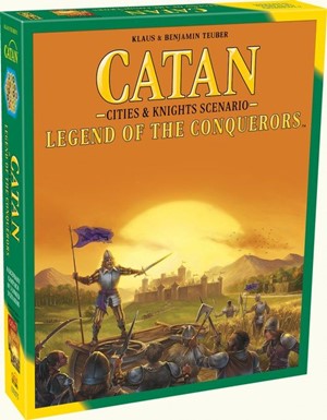 Catan Cities And Knights Expansion Legend To The Conquerors