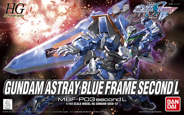 HG Gundam Astray Blue Frame 1/144 Model Kit