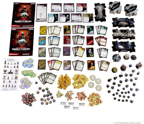 D&D Waterdeep Dungeon Of The Mad Mage Board Game Premium Edition