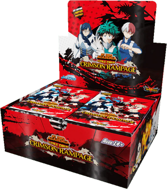 My Hero Academia Collectible Card Game: Series 2 - Crimson Rampage Booster Box