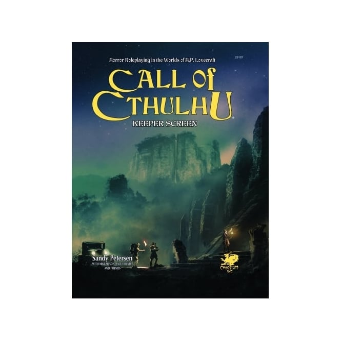 Call of Cthulhu Keeper Screen
