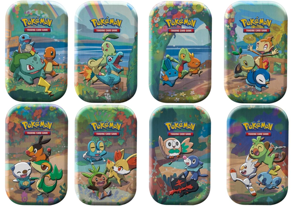 Pokemon TCG 25th Anniversary Celebrations Mini Tins – Travelling