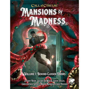 Call of Cthulhu RPG Mansions of Madness Vol 1 bag lukkede døre
