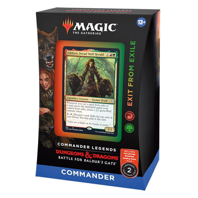 Magic: The Gathering Commander Legends Battle for Baldur's Gate Commander Deck