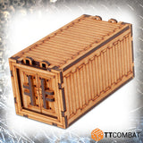 TTCombat Tabletop Scenics - Sci-fi Gothic Freighter Graveyard Small Containers